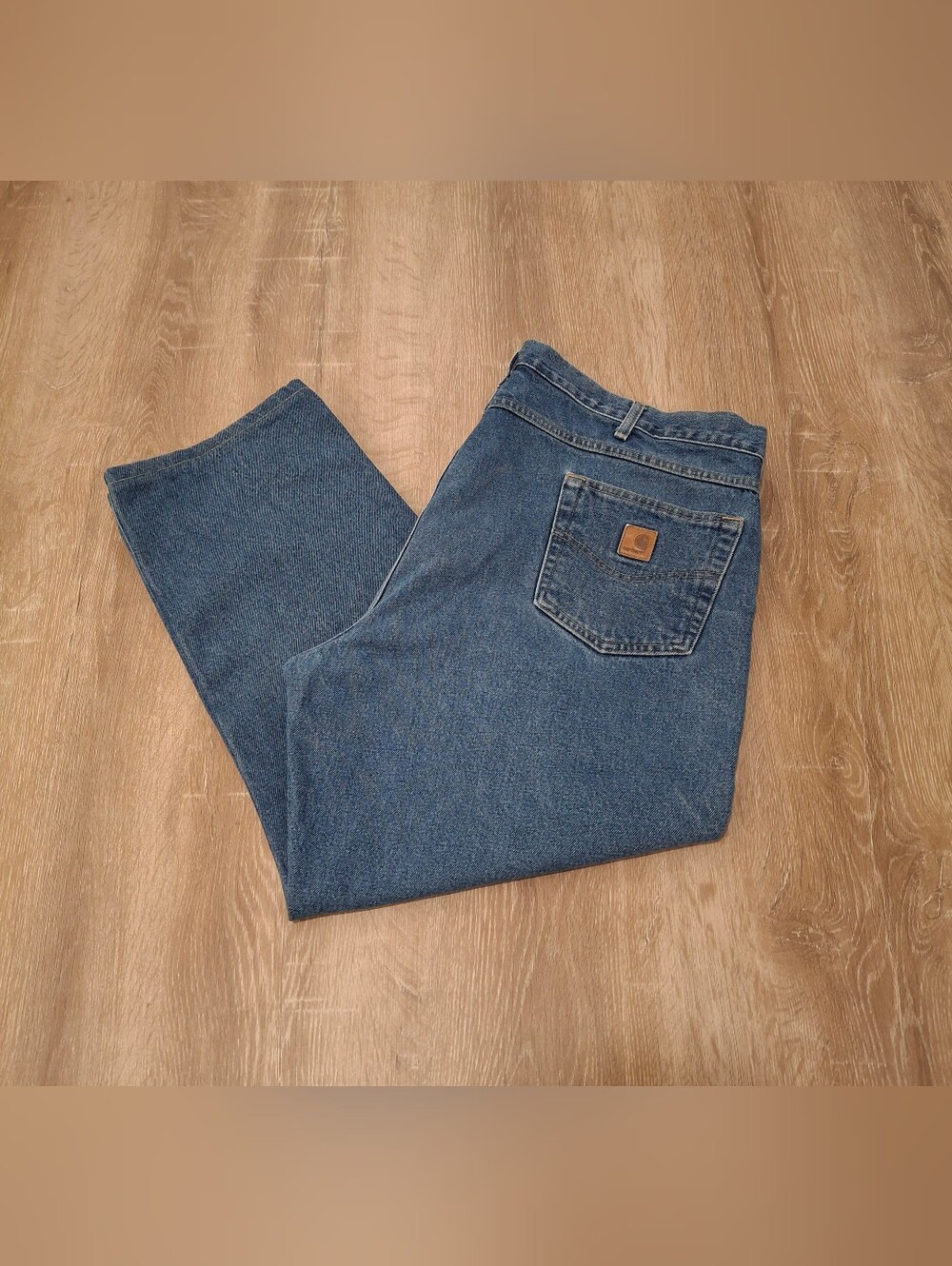 Vintage Carhartt B18 DST Traditional Fit Jeans Men's 44x27 Stonewash